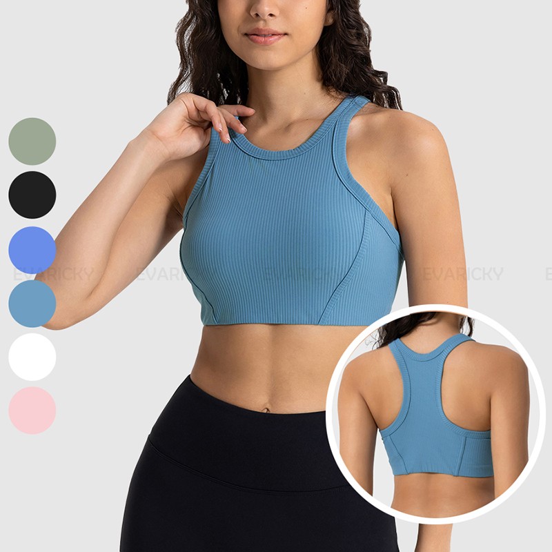 Racerback párnázott sportmelltartó