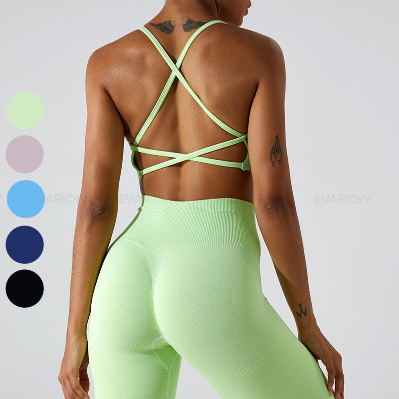 Pántos ütésálló Criss Cross melltartó